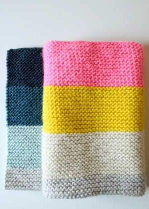 Super Easy Crib Blanket in Super Soft Merino | Purl Soho