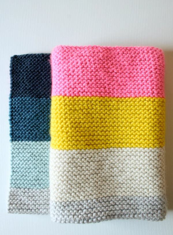 Super Easy Crib Blanket in Super Soft Merino | Purl Soho