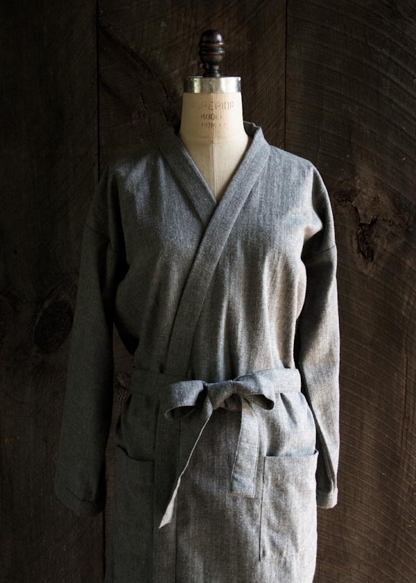 Women’s Robe in Cozy Flannel | Purl Soho