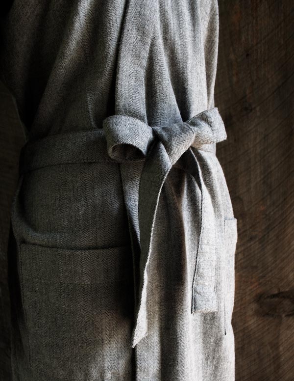 Women’s Robe in Cozy Flannel | Purl Soho