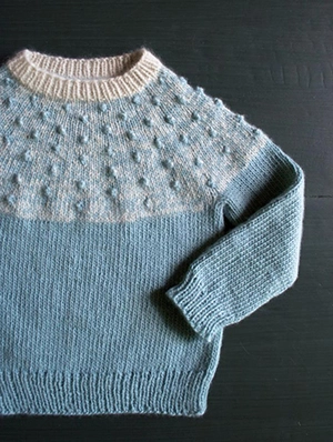 Bobble Yoke Sweater for Babies + Toddlers | Purl Soho