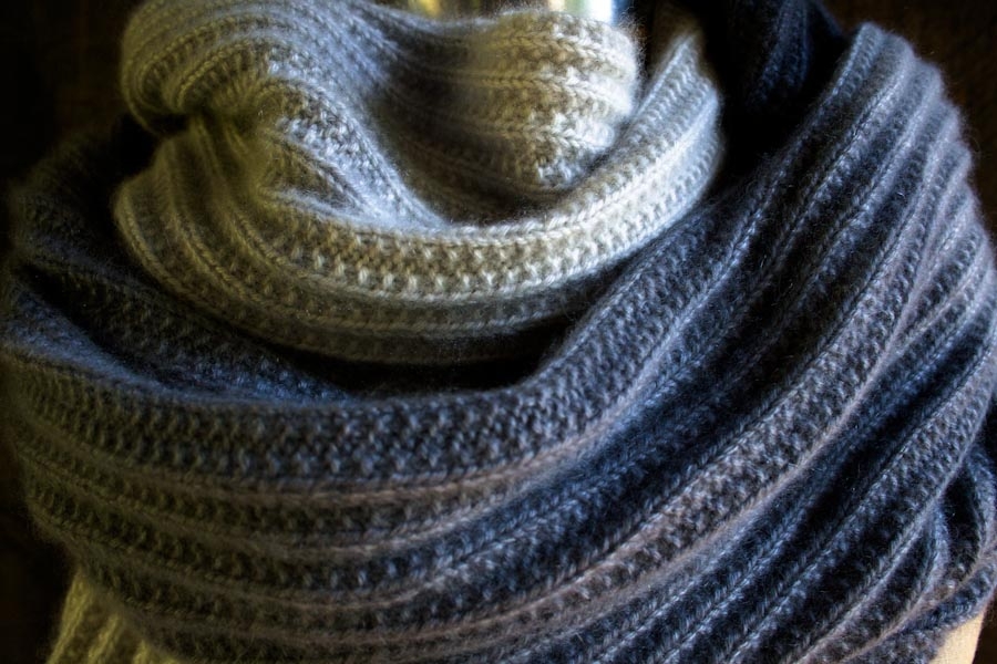 Cashmere Ombré Wrap | Purl Soho