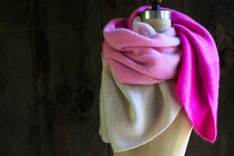 Cashmere Ombré Wrap | Purl Soho