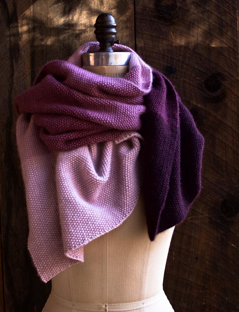 Cashmere Ombré Wrap | Purl Soho