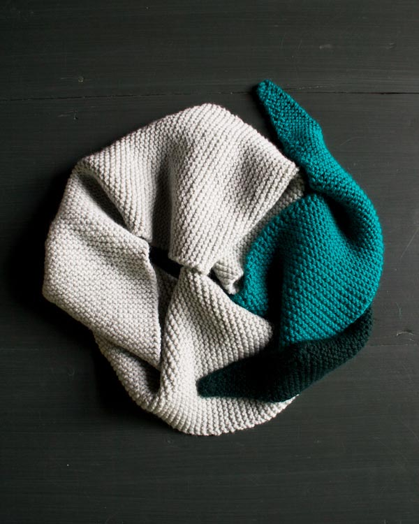 Color Tipped Scarf in New Colors + New Yarns | Purl Soho