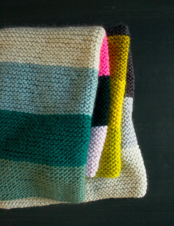 Super Easy Crib Blanket in Super Soft Merino’s Newest Colors | Purl Soho