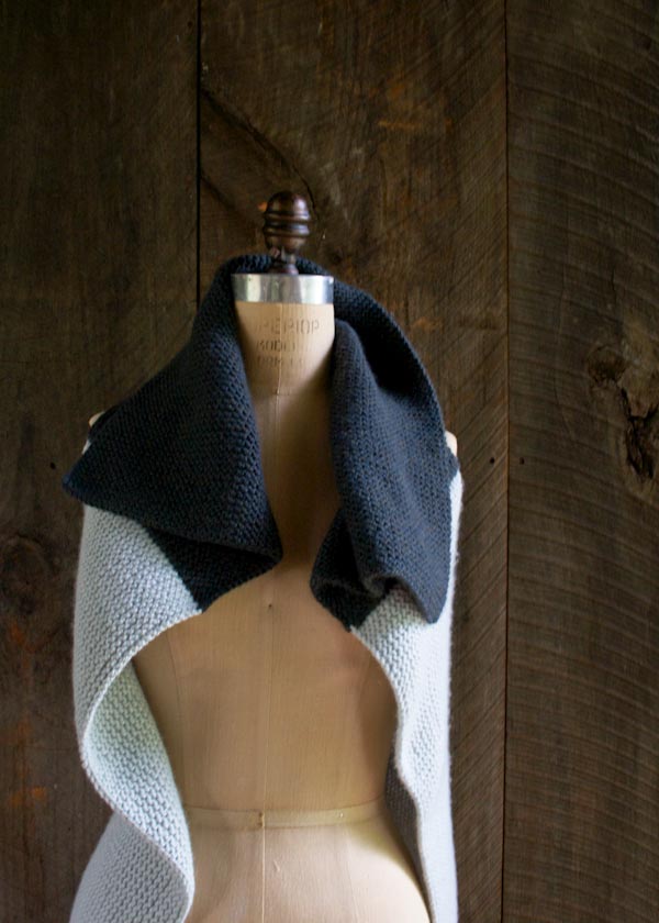 Sideways Garter Vest | Purl Soho