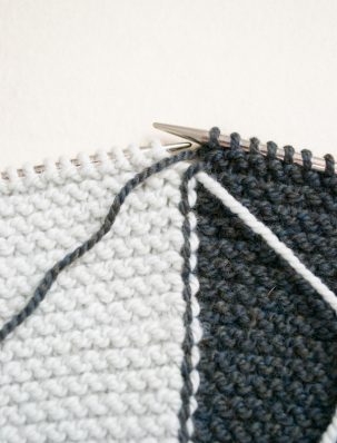 Intarsia in Garter Stitch | Purl Soho