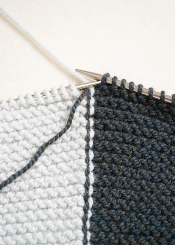 Intarsia in Garter Stitch | Purl Soho