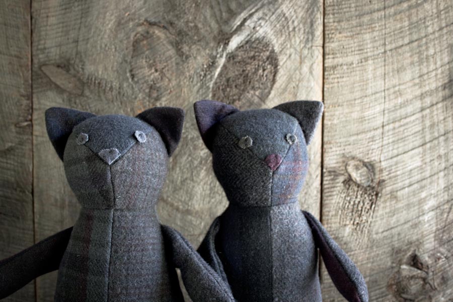 Wool Patchwork Cat | Purl Soho