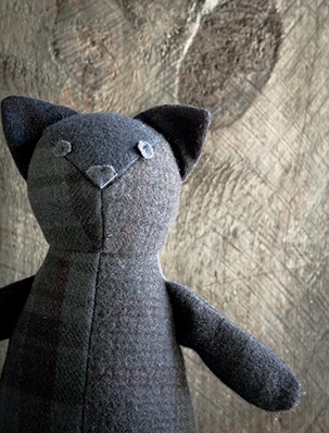 Wool Patchwork Cat | Purl Soho