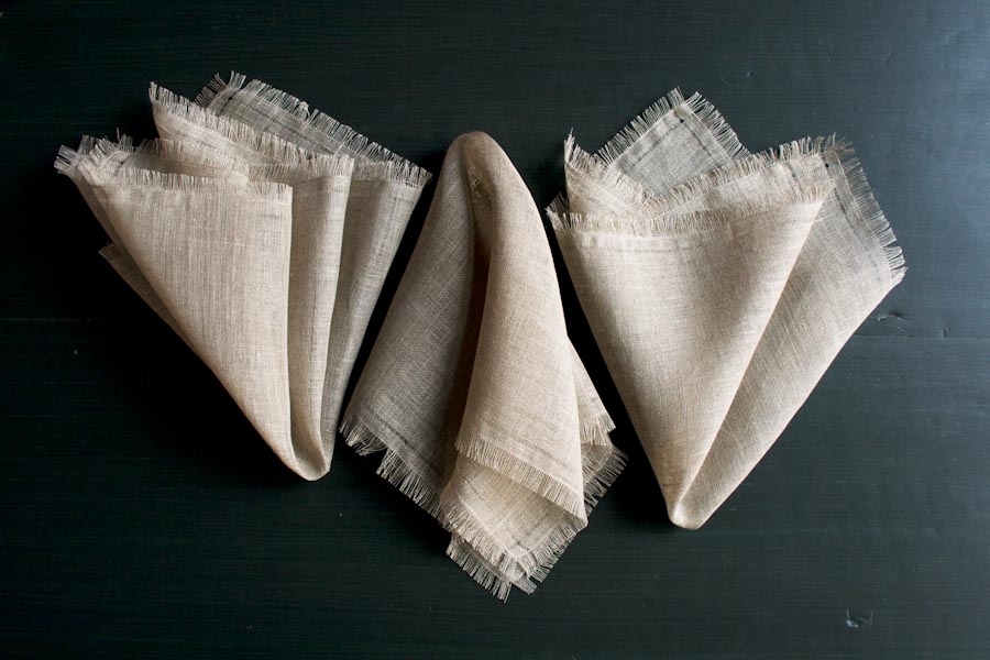 Faux Hemstitch Napkins | Purl Soho