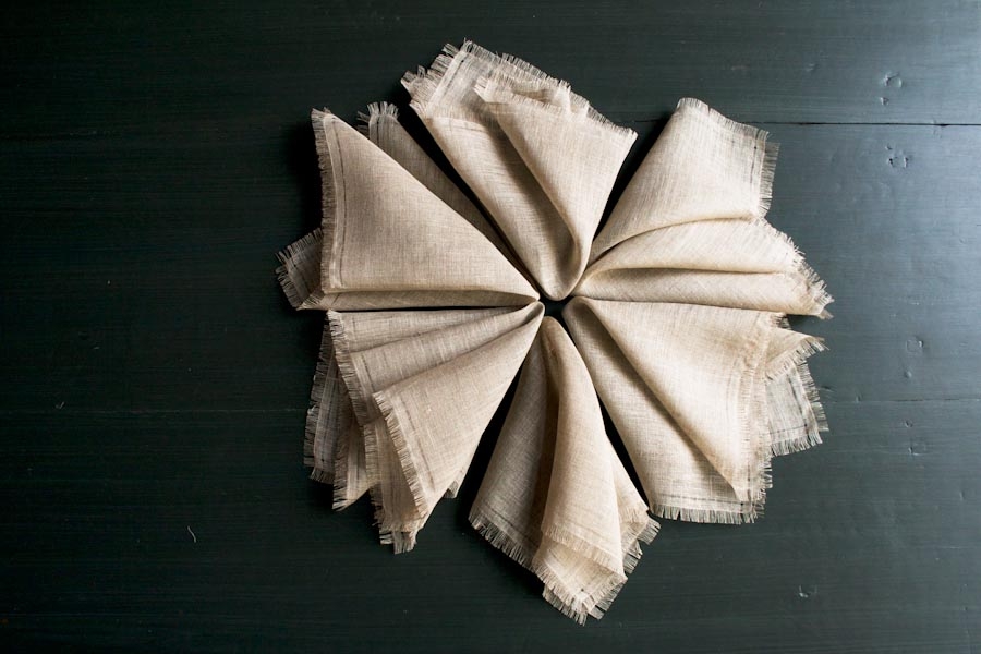 Faux Hemstitch Napkins | Purl Soho