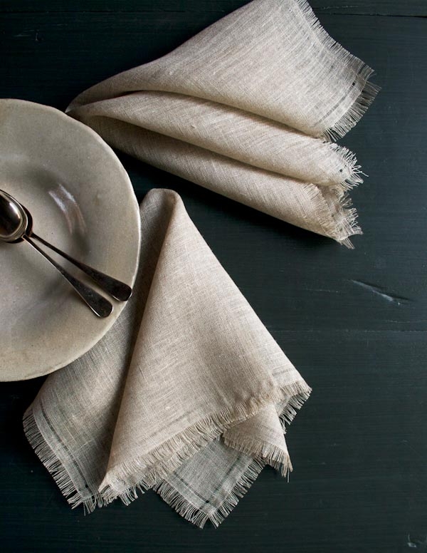 Faux Hemstitch Napkins | Purl Soho