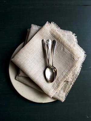 Faux Hemstitch Napkins | Purl Soho