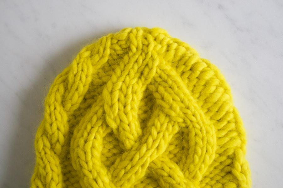 Traveling Cable Hat in Super Soft Merino, for Kids! | Purl Soho