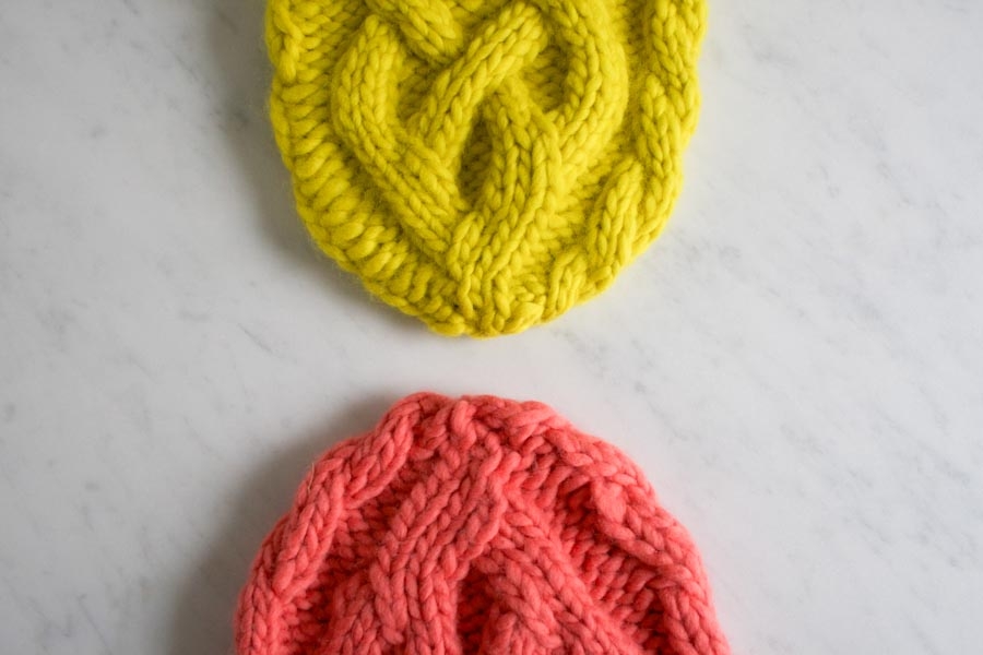 Traveling Cable Hat in Super Soft Merino, for Kids! | Purl Soho