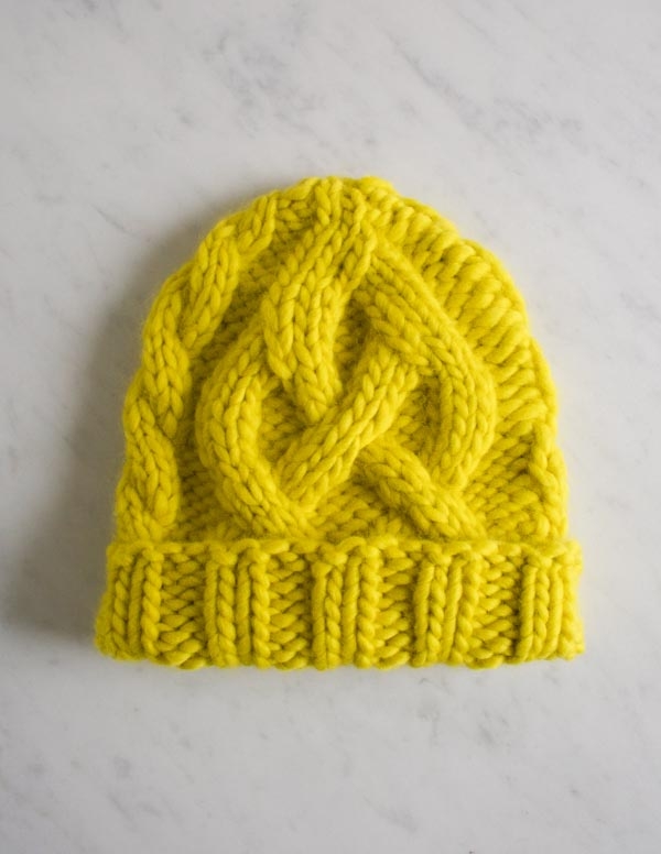 Traveling Cable Hat in Super Soft Merino, for Kids! | Purl Soho