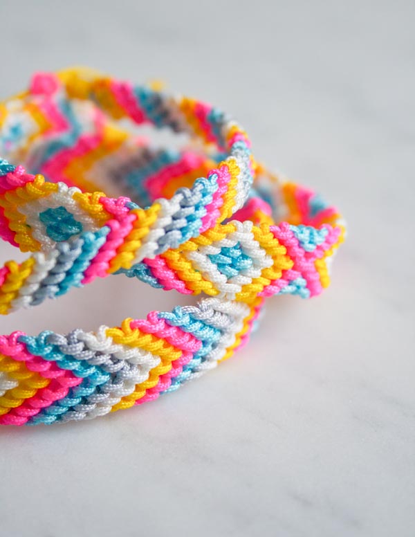 Classic Friendship Bracelets | Purl Soho