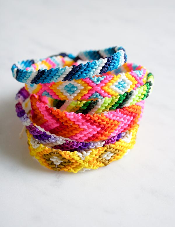 Classic Friendship Bracelets | Purl Soho