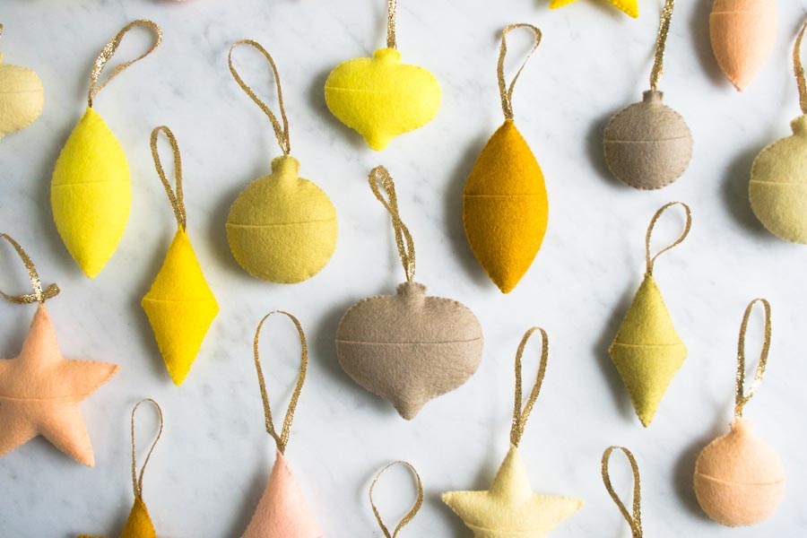 Felt Ornament Gift Tags | Purl Soho