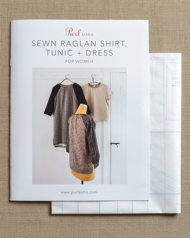 Sewn Raglan Shirt, Tunic + Dress in Lana Cotta Canberra | Purl Soho