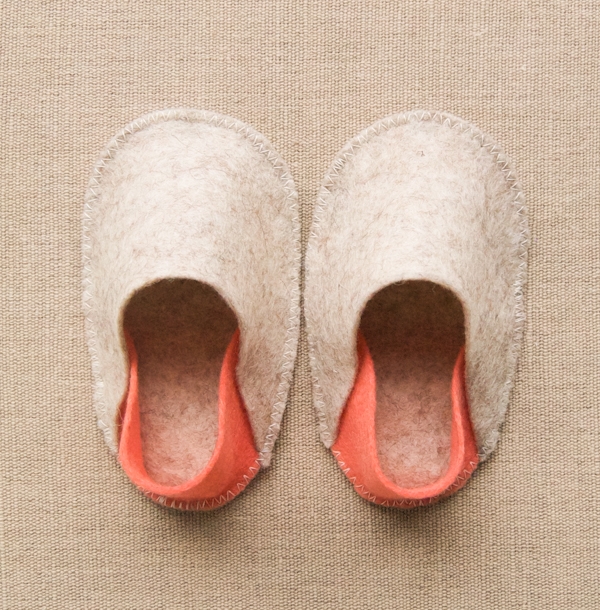 Felt Baby Slippers | Purl Soho