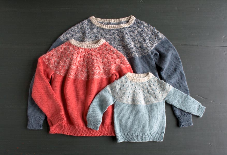 Bobble Yoke Sweater: Now Sized for Kids and Women Too! | Purl Soho