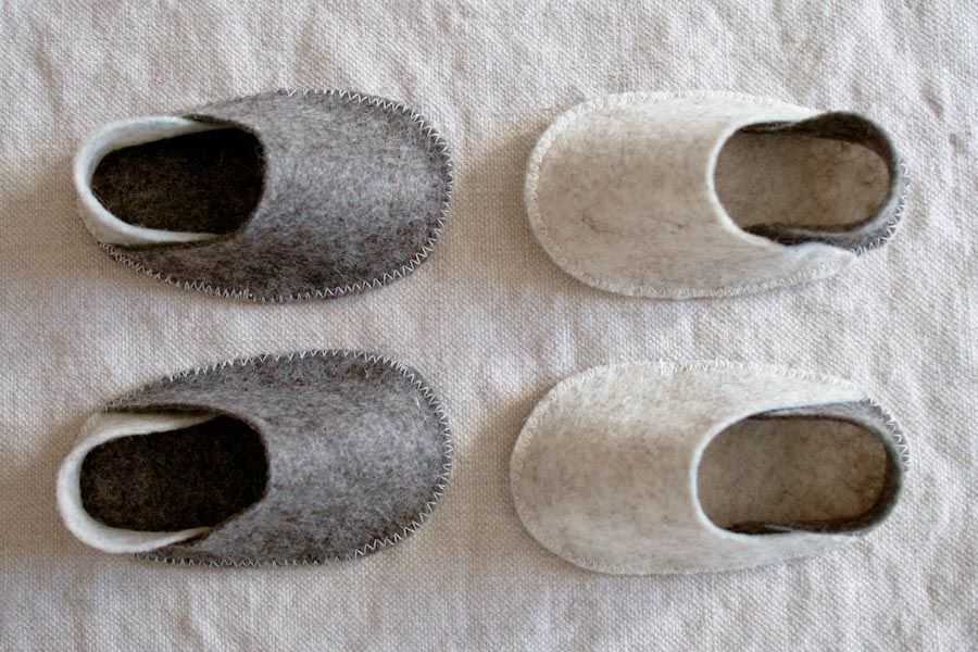 Felt Baby Slippers | Purl Soho