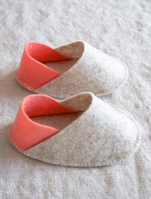 Felt Baby Slippers | Purl Soho