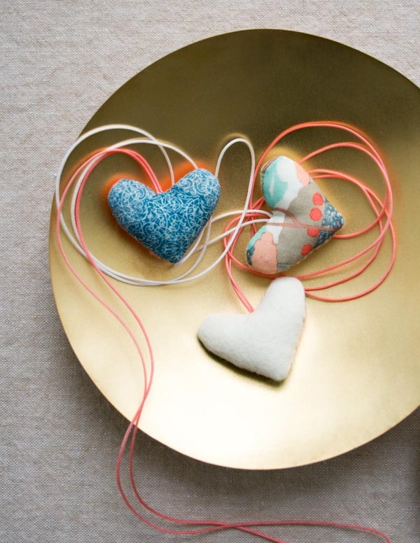 Valentine Necklaces in Liberty of London | Purl Soho