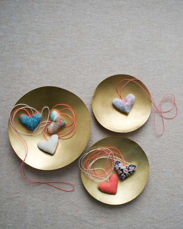 Valentine Necklaces in Liberty of London | Purl Soho