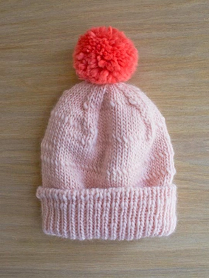 Classic Cuffed Hat in Merino Script | Purl Soho