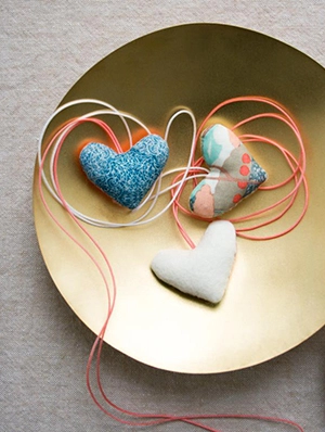 Valentine Necklaces in Liberty of London | Purl Soho