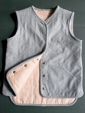 Quilted Wool Vest | Purl Soho