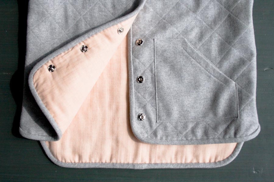 Quilted Wool Vest | Purl Soho