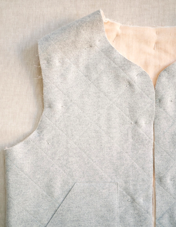 Quilted Wool Vest | Purl Soho