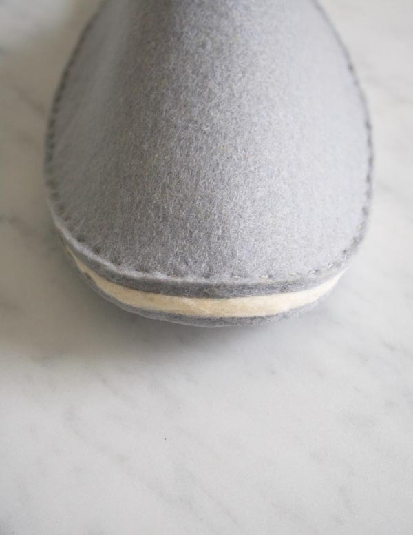 Stacked Felt Slippers | Purl Soho