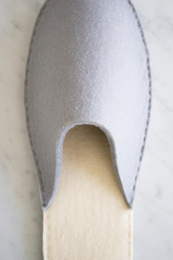 Stacked Felt Slippers | Purl Soho