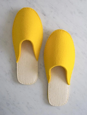 Stacked Felt Slippers | Purl Soho