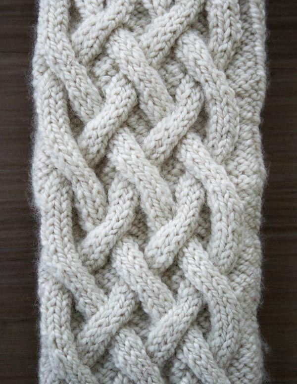 Traveling Cable Hand Warmers | Purl Soho