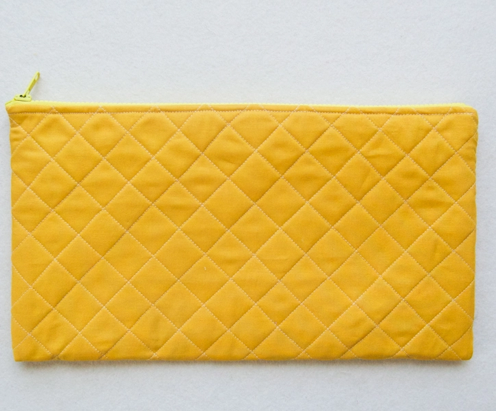 Quilted Zipper Pouches | Purl Soho