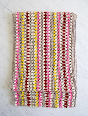 Granny Stripe Scarf | Purl Soho
