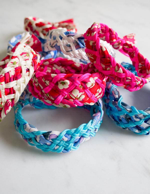 Liberty Braided Friendship Bracelets | Purl Soho