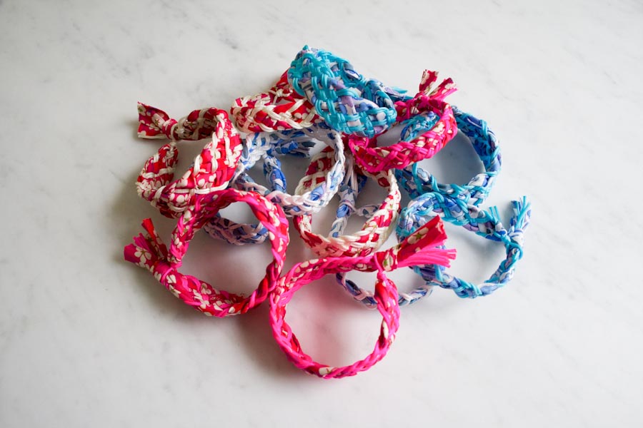 Liberty Braided Friendship Bracelets | Purl Soho