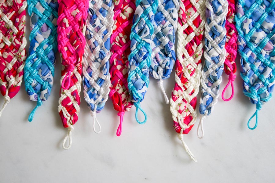 Liberty Braided Friendship Bracelets | Purl Soho