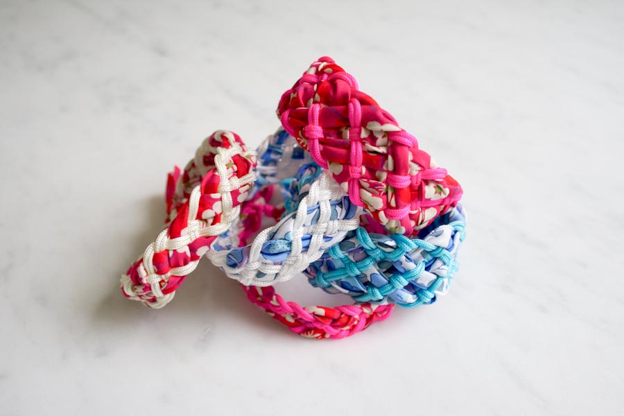 Liberty Braided Friendship Bracelets | Purl Soho