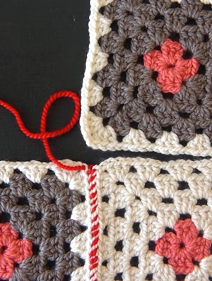 Sewing Crocheted Squares Together | Purl Soho