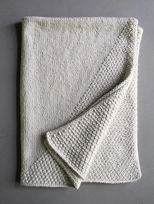 Cozy Corners Crib Blanket | Purl Soho