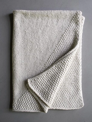 Cozy Corners Crib Blanket | Purl Soho